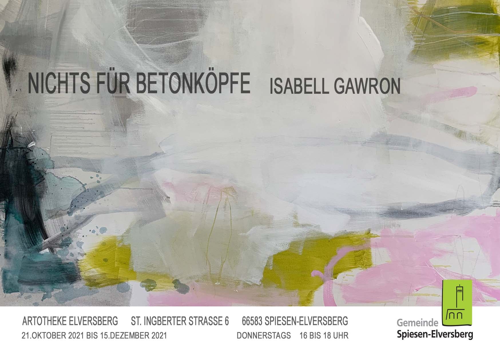 Isabell Gawron - Nichts für Betonköpfe, BBK Saarland