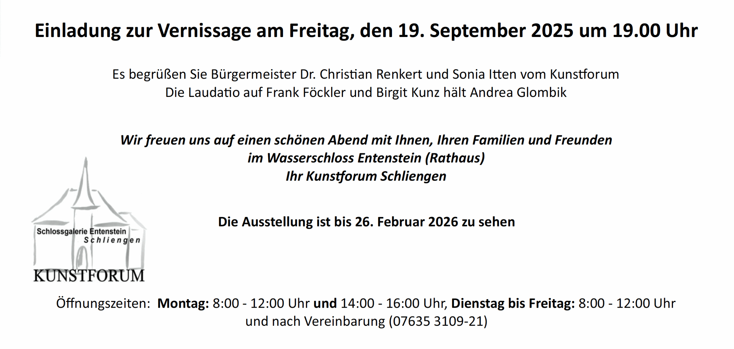 Einladung zur Ausstellung „Human Nature“ mit Birgit Kunz