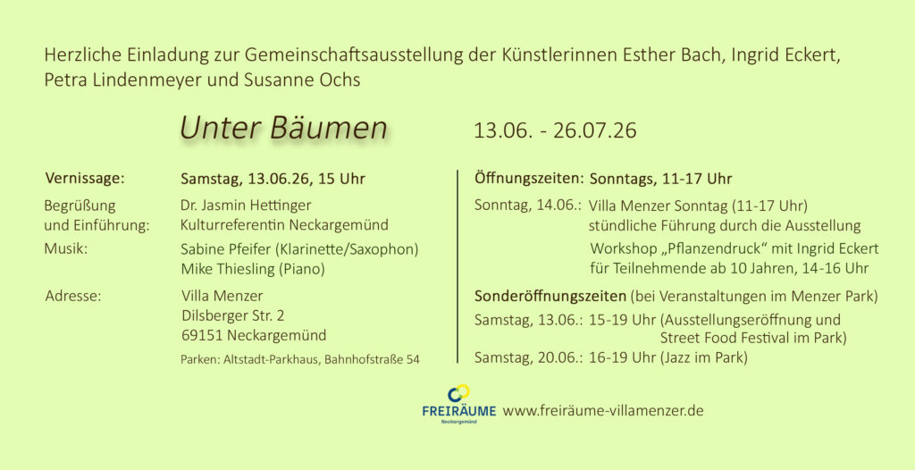 Einladung Rückseite